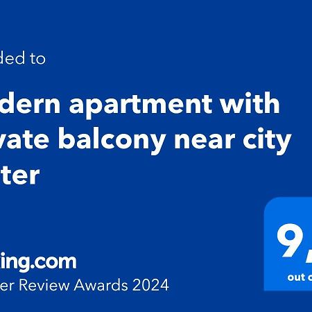 Modern Apartment With Private Balcony Near City Center Wien Exteriör bild